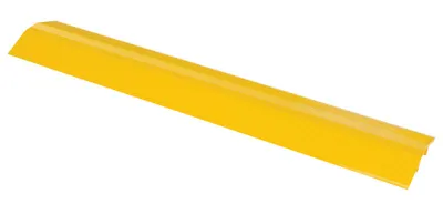 Vestil Aluminum Hose and Cable Crossover 48 In. Length 10,000 Lb. Capacity Yellow