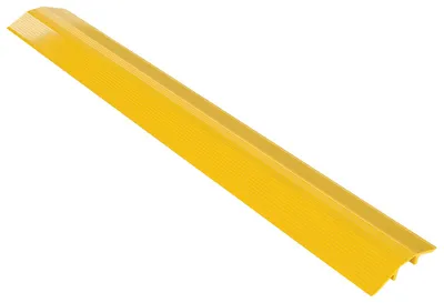 Vestil Aluminum Hose and Cable Crossover 60 In. Length 10,000 Lb. Capacity Yellow