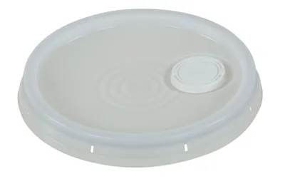 Vestil LID-54-PWST lid shown from an alternate angle