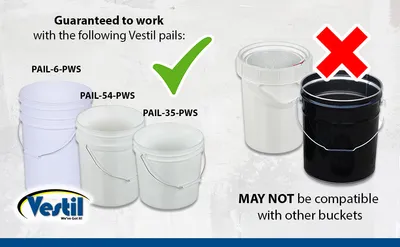 Vestil LID-54-PWT lid feature highlights
