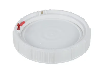 Vestil LID-SCR lid shown from an alternate angle