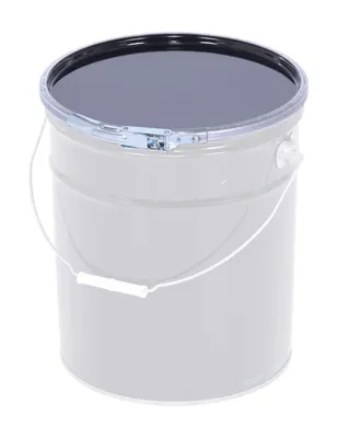 Vestil LID-STL-LL lid shown from an alternate angle