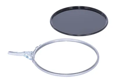 Vestil LID-STL-LL lid shown from an alternate angle