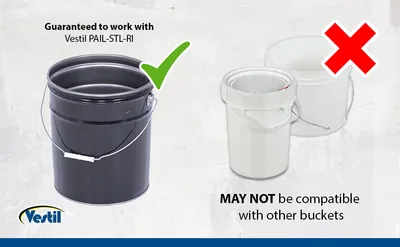 Vestil LID-STL-S lid feature highlights