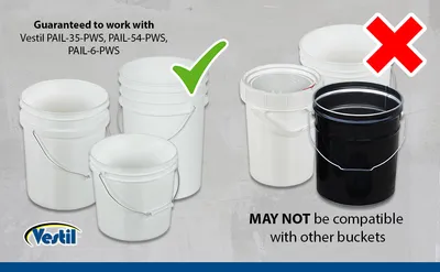 Vestil LID-UN-54-PW lid feature highlights