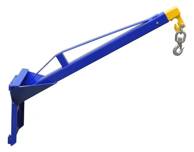 Vestil LLM-BBL-CM-1000 bulk bag lifter shown from an alternate angle