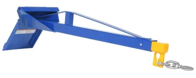 Vestil Steel Carriage Mount Bulk Bag Lifter 1k Capacity Blue