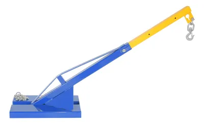 Vestil LLM-BBL-FP-1000 bulk bag lifter shown from an alternate angle