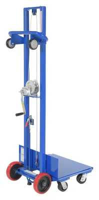 Vestil LLW-242060-4SFL lite load lift shown from an alternate angle