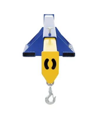 Vestil LM-1T-8-24 lift master fork truck boom shown from an alternate angle
