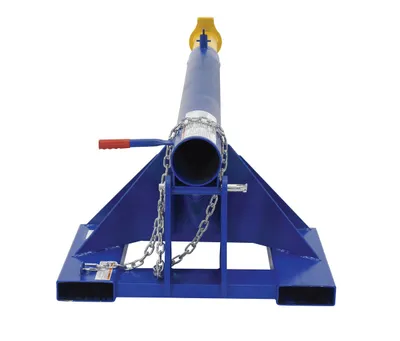 Vestil LM-OBT-4-30 orbiting fork truck boom shown from an alternate angle