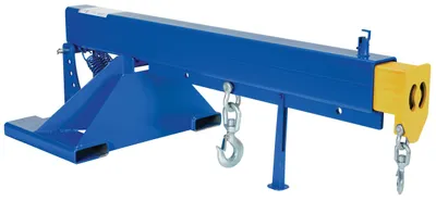 Vestil Steel Orbit Telescoping Lift Boom 30 In. Fork Pocket Center 8,000 Lb. Capacity Blue