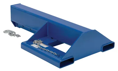 Vestil LMS-EBNT-40-8 shorty lift master fork truck boom shown from an alternate angle
