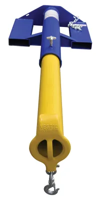 Vestil LMS-EBT-46-4 shorty lift master fork truck boom shown from an alternate angle