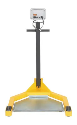 Vestil LO-DC-SCL low-profile drum caddies with bung wrench handle shown from an alternate angle
