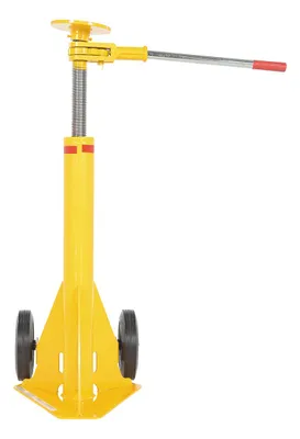 Vestil LO-J trailer stabilizing jack shown from an alternate angle
