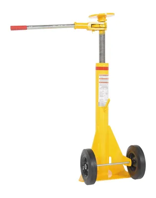 Vestil LO-J trailer stabilizing jack shown from an alternate angle