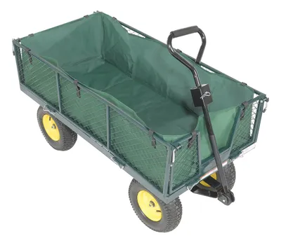 Vestil LSC-CL-2448-GN landscape, nursery, & agriculture cart shown from an alternate angle
