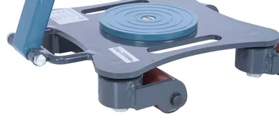 Vestil MDSKT-2 machinery skate shown from an alternate angle