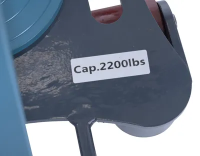 Vestil MDSKT-2 machinery skate shown from an alternate angle