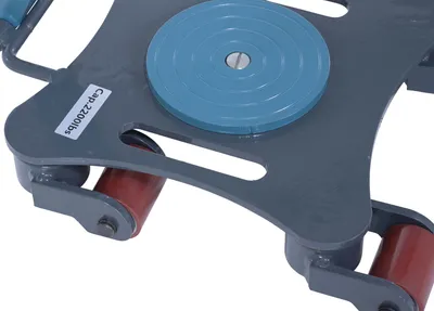 Vestil MDSKT-2-NHDL machinery skate shown from an alternate angle