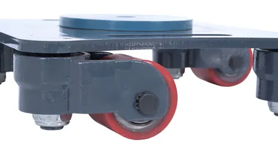 Vestil MDSKT-6-NHDL machinery skate shown from an alternate angle