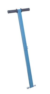 Vestil Steel Multi Direction Machinery Skate Handle Blue