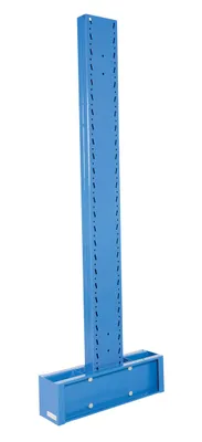 Vestil Steel Medium Duty Double Sided Cantilever Upright for 18 In. Arms 11,800 Lb. Capacity Blue