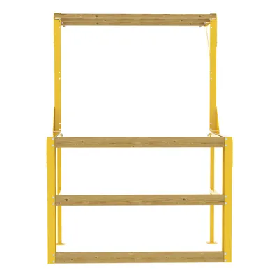 Vestil MEZZ-KD-88T-93D mezzanine safety gate shown from an alternate angle