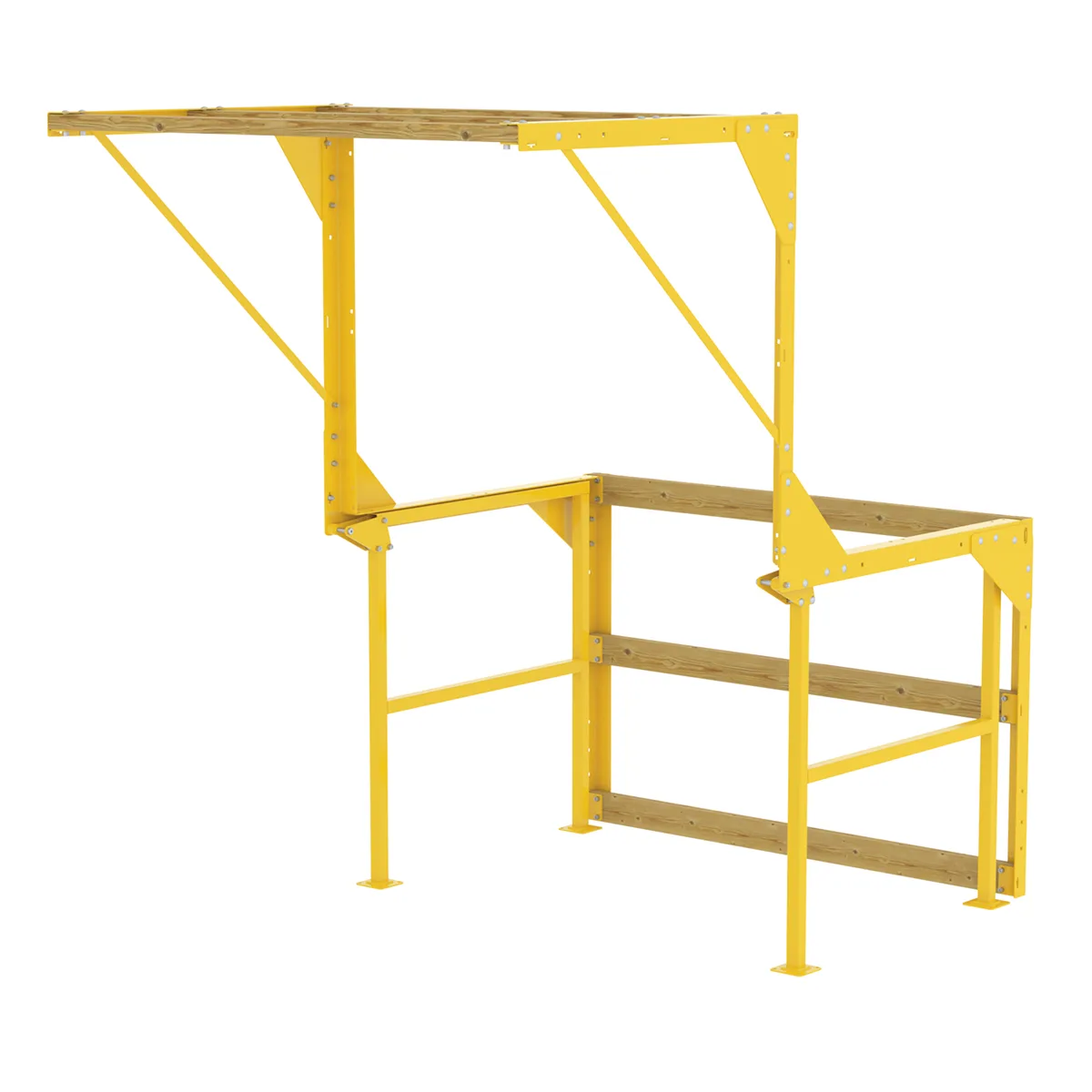 Vestil MEZZ-KD-88T-93D mezzanine safety gate