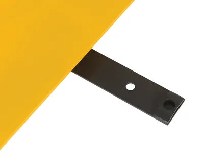 Vestil MEZZ-R5-4848 rotating mezzanine safety gate system shown from an alternate angle