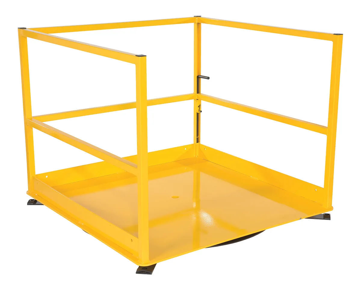 Vestil MEZZ-R5-4848 rotating mezzanine safety gate system