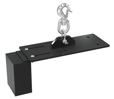 Vestil Swivel Hook Plate 23-9/16 In. x 8 In. x 19-1/8 In. 2000 Lb. Capacity For Mini Cable Hoist Black