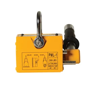 Vestil ML-2 magnetic lifter shown from an alternate angle
