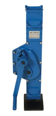 Vestil MMJ-10 mechanical machinery jack shown from an alternate angle
