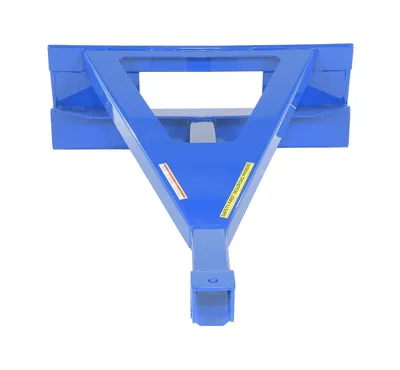 Vestil MPLA-58-3000 "skid loader" multi-purpose lifting attachment shown from an alternate angle
