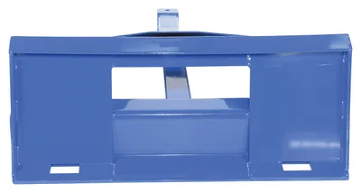 Vestil MPLA-58-3000 "skid loader" multi-purpose lifting attachment shown from an alternate angle