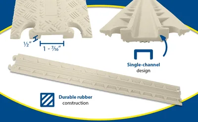 Vestil MRHR-39-BG cable guard feature highlights