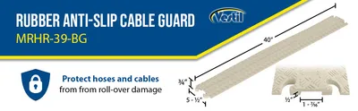 Vestil MRHR-39-BG cable guard feature highlights