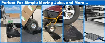 Vestil MRR-2310 multi-purpose ramp feature highlights