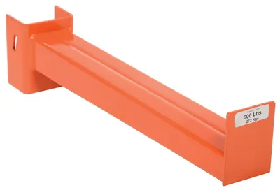 Vestil Steel Medium Duty Cantilever Racking Straight Arm 33 In. x 4.75 In. x 6 In. 500 Lb. Capacity Orange