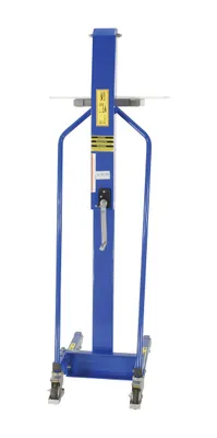 Vestil MWP-220-M manual & dc work positioner shown from an alternate angle