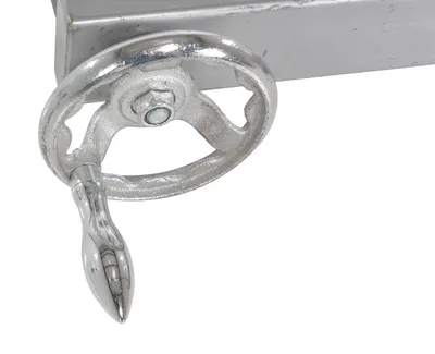 Vestil MWP-RR manual & dc work positioner shown from an alternate angle