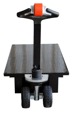 Vestil NE-CART-1 traction-drive cart shown from an alternate angle