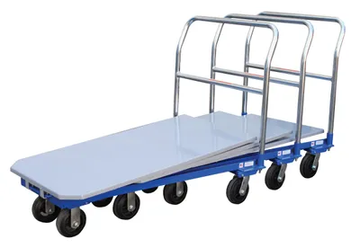 Vestil NPCT nesting platform cart shown from an alternate angle