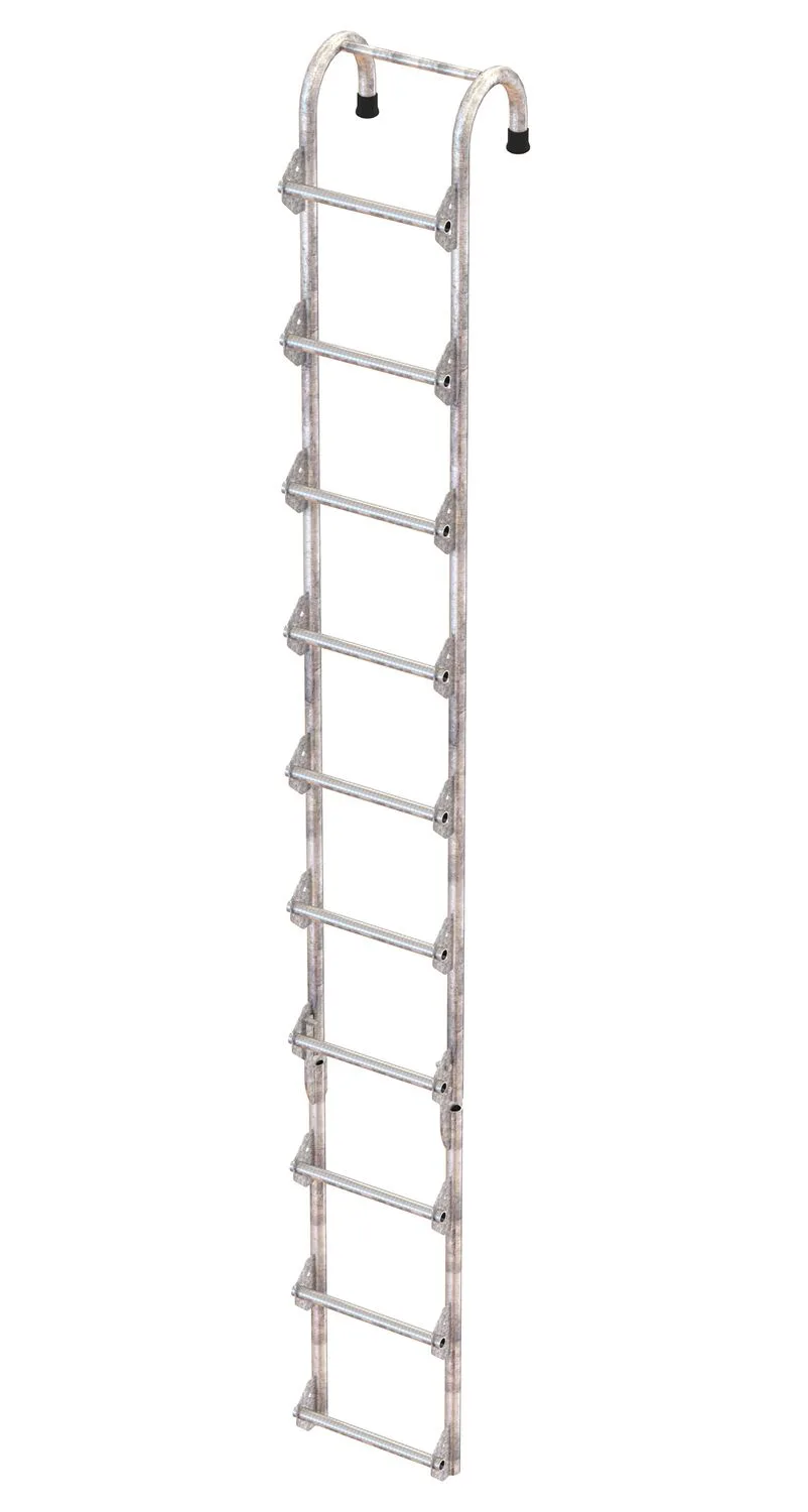 Vestil NTAL-10-HDG tank access ladder