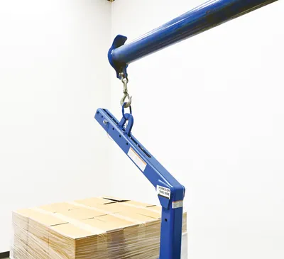 Vestil OLA-2-42 overhead load lifter shown from an alternate angle