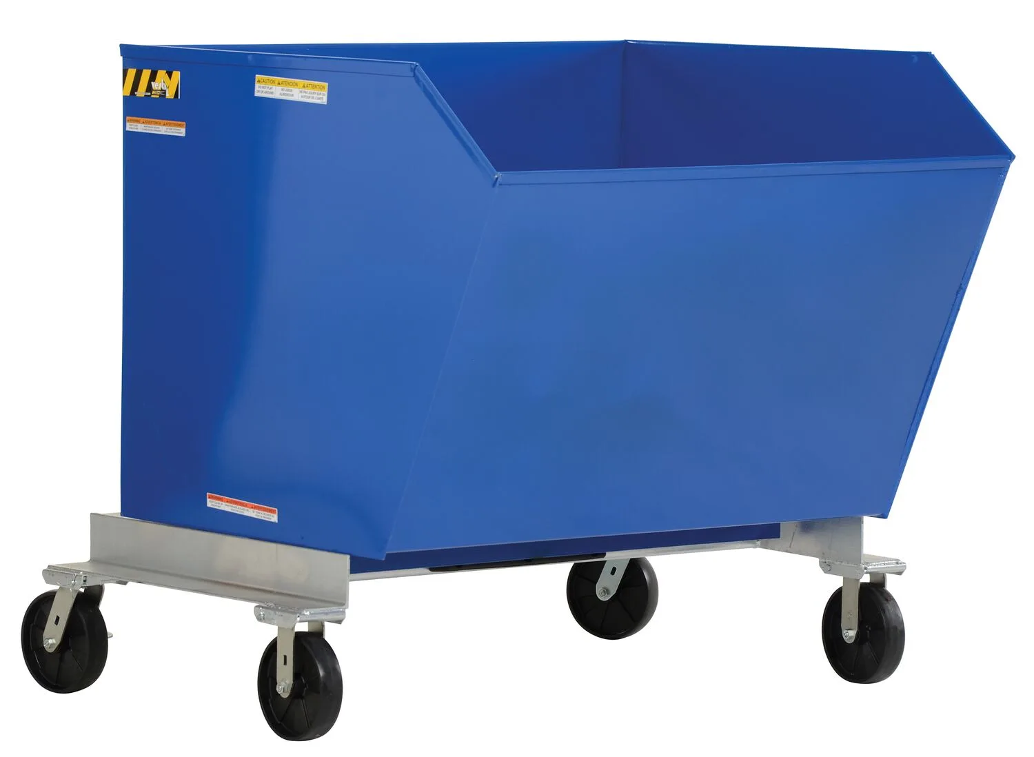 Vestil P-HOP-1.5 portable steel hopper