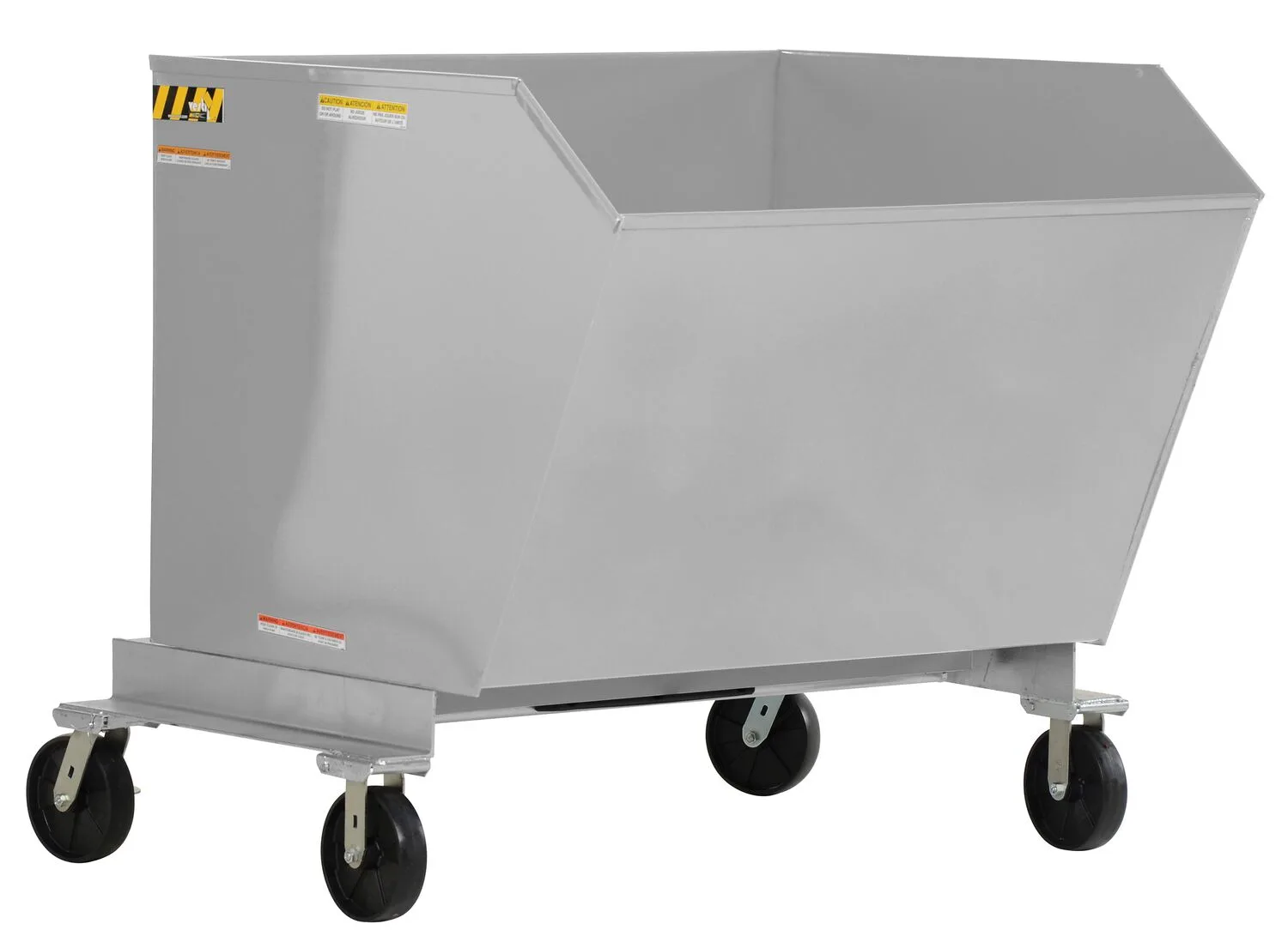 Vestil P-HOP-1.5-SL portable steel hopper