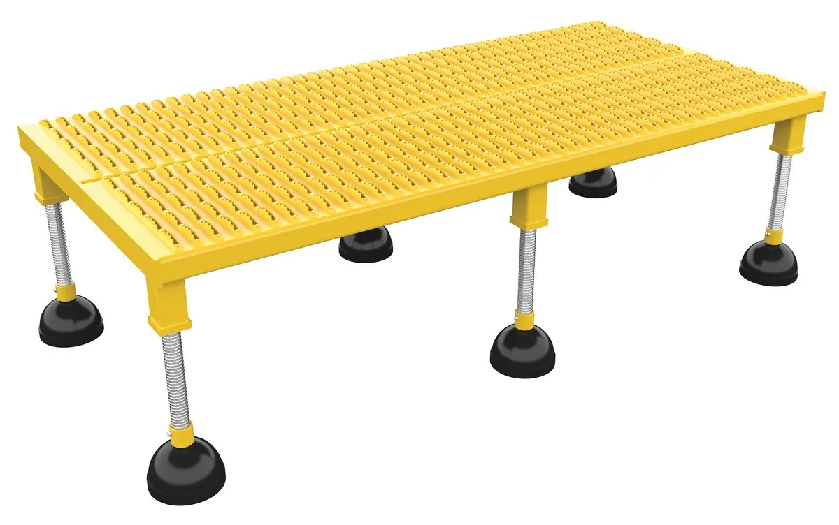 Vestil PAHW-H-2448 portable adjustable height worker stand